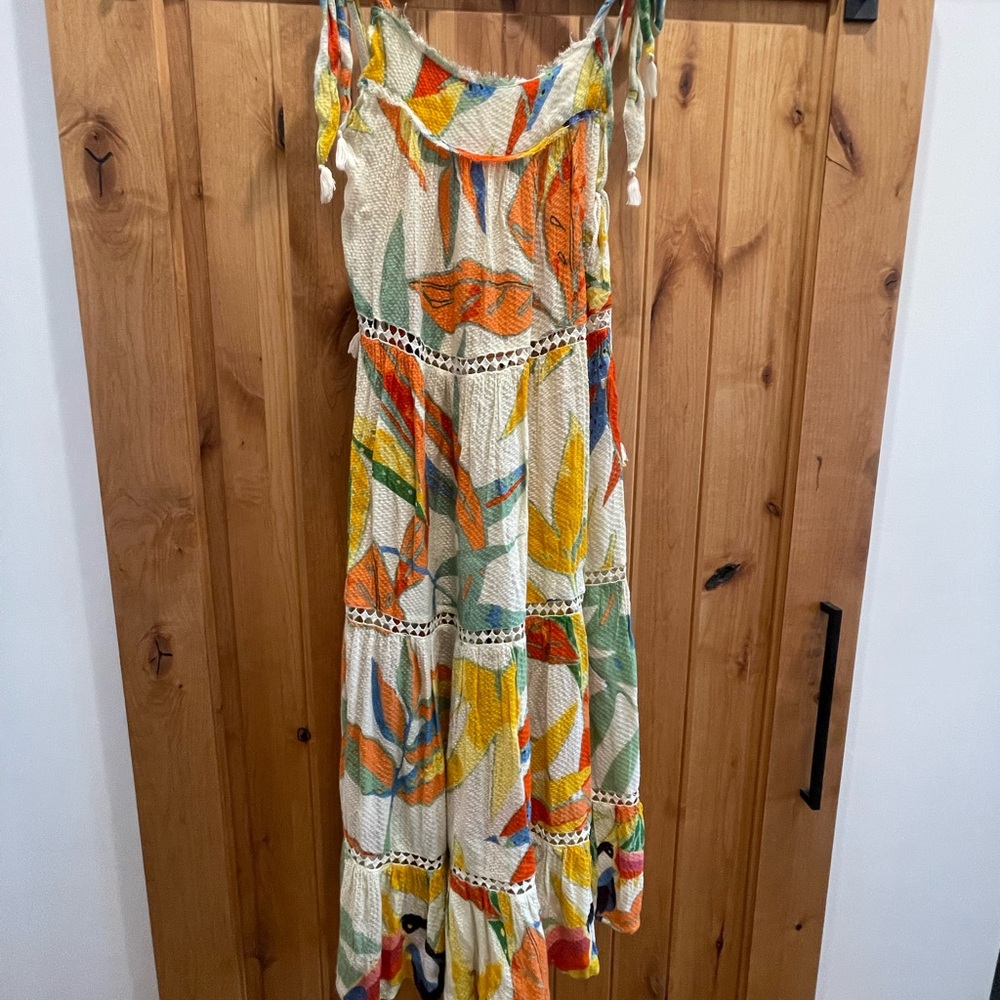 Anthropologie Floral Maxi Dress